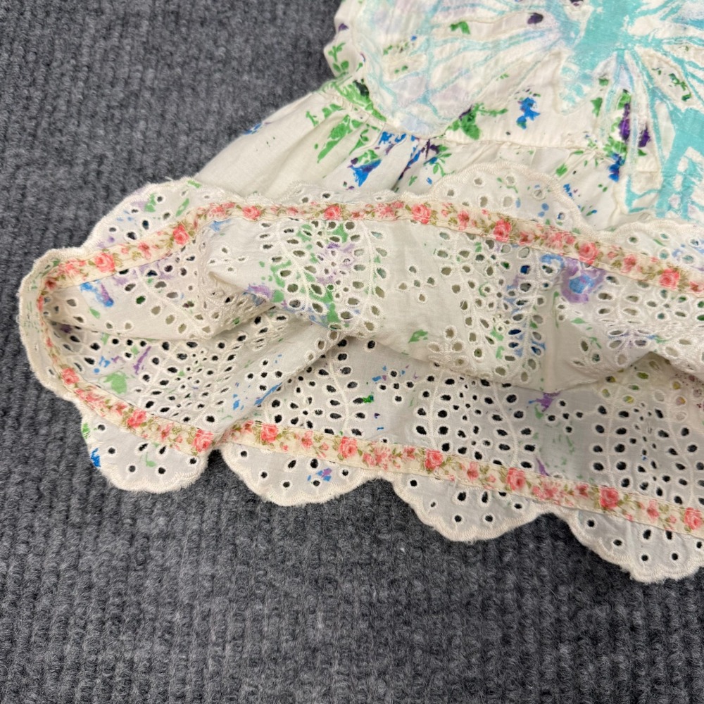 Magnolia Pearl Applique Love More Bloomers 215 Bubbles Cotton Butterfly Boho - Picture 8 of 16